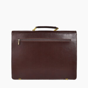 Cartable "Sérénité" en cuir - Vue arrière