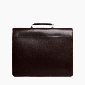 Cartable "Essence" en cuir - Vue arrière