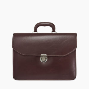 Cartable en PU "Équinoxe" - Vue de face