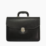 Cartable en PU "Équinoxe" - Vue de face