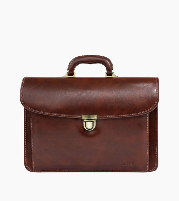 Cartable en PU "Nébuleuse" - Vue de face