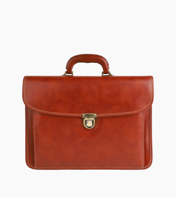 Cartable en PU "Nébuleuse" - Vue de face