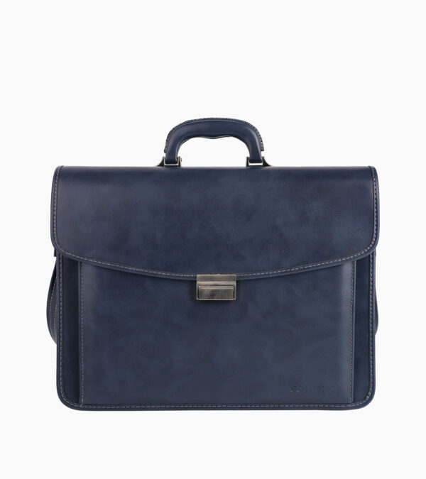 Cartable en PU "Nébule 2" - Vue de face