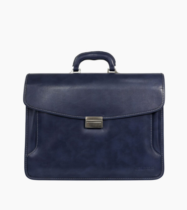 Cartable en PU "Pérégrin 2" - Vue de face