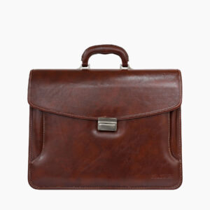 Cartable en PU "Pérégrin 2" - Vue de face