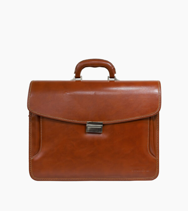 Cartable en PU "Pérégrin 2" - Vue de face