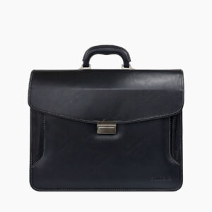 Cartable en PU "Pérégrin 2" - Vue de face