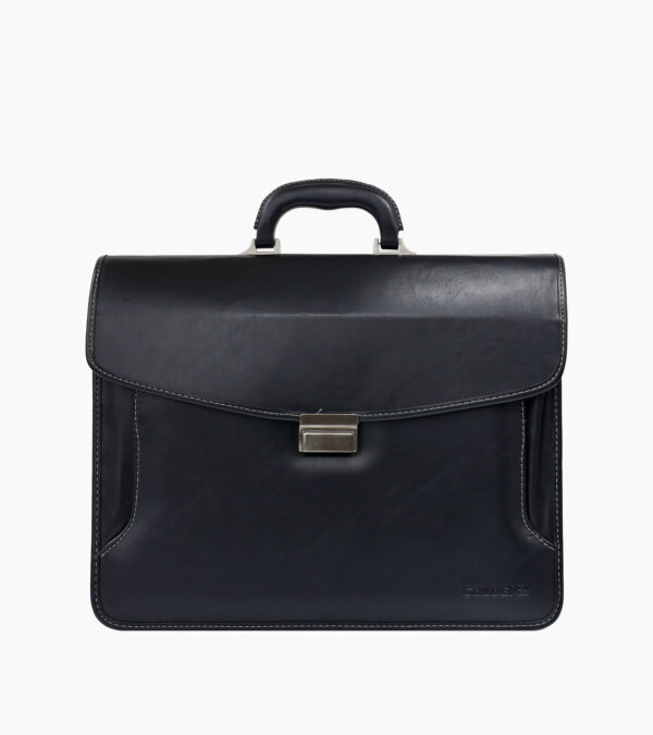 Cartable en PU "Pérégrin 2" - Vue de face