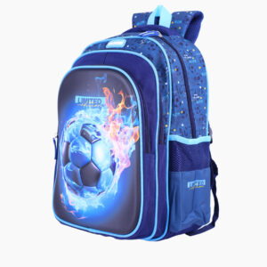 Sac à dos enfant rigide EVA – rigide EVA ,Illustrations en relief | Collège & lycée école & loisirs | GOLDEN SBM - Vert bouteille – Image 3