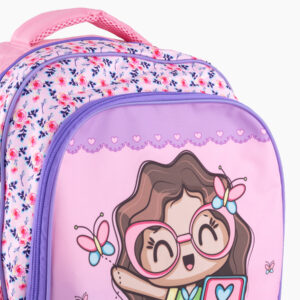 Sac à dos Chariot – a roulette | Primaire | GOLDEN SBM - Mauve – Image 7