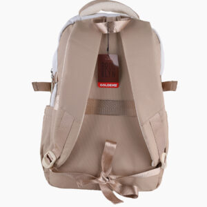 Sac à dos scolaire Brooklyn – Polyester résistant | collège & lycée | GOLDEN SBM - Beige – Image 3