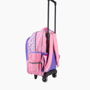 Sac à dos Chariot – a roulette | Primaire | GOLDEN SBM - Mauve – Image 3