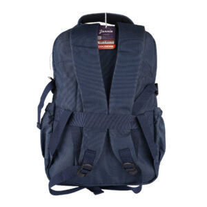 Sac à dos scolaire Jennie – Nylon & polyester résistant | Collège & lycée | GOLDEN SBM - Bleu – Image 3
