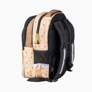 Sac à dos enfant imprimé – confortable | Primaire & Collège | GOLDEN SBM - Marron – Image 4