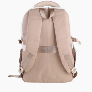 Sac à dos scolaire Sydney – Polyester résistant | collège & lycée | GOLDEN SBM - Beige – Image 3