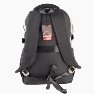 Sac à dos scolaire Brooklyn – Polyester résistant | collège & lycée | GOLDEN SBM - Gris – Image 3