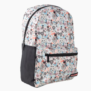 Sac à dos enfant imprimé – léger & tendance | Primaire & Collège | GOLDEN SBM - Blanc – Image 6