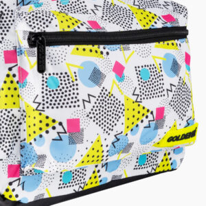 Sac à dos enfant imprimé – léger & tendance | Primaire & Collège | GOLDEN SBM - Bleu – Image 5