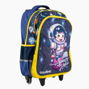 Sac à dos Chariot – a roulette | Primaire | GOLDEN SBM - Bleu – Image 4