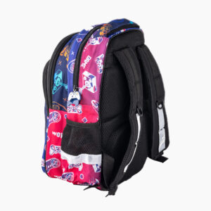 Sac à dos enfant imprimé – confortable | Primaire & Collège | GOLDEN SBM - Noir – Image 5