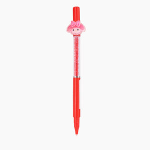 Stylo fantaisie kawaii lapin | GOLDEN SBM Rouge – Image 1