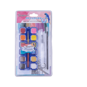 Kit de Peinture Aquarelle 38 Pièces – 24 Couleurs avec Pinceaux et Accessoires | Artistes, Amateurs et Enfants | Giorgione – Image 3