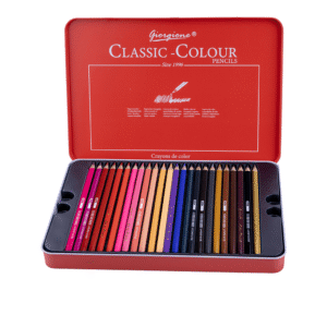 CRAYONS DE COULEURS DE 48 BOITE METALLIQUE GIORGIONE 46307 – Image 4