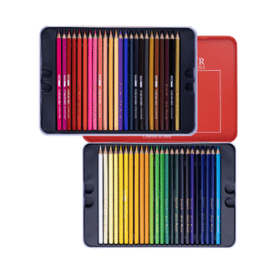 CRAYONS DE COULEURS DE 48 BOITE METALLIQUE GIORGIONE 46307 – Image 3