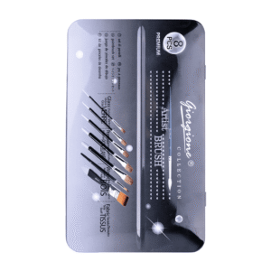 PINCEAUX KIT DE 8 PCS NYLON BOITE METAL GIORGIONE 46405 – Image 4