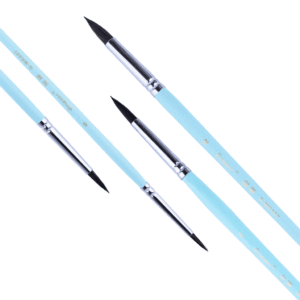PINCEAUX KIT DE 4 PCS BOIS BLEU BOITE GIORGIONE 46422 – Image 3