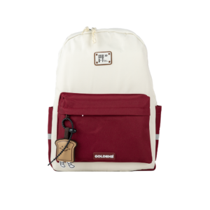 Sac à dos – Design Robuste | Scolaire & Bureau | GOLDEN SBM – Bordeaux – Image 1