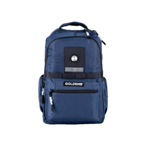 Sac à Dos Cercle – Design Ergonomique | Scolaire & Bureau | GOLDEN SBM – Bleu – Image 1