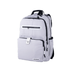 Sac à dos Croft – Design Moderne & Ergonomique | Scolaire & Bureau | GOLDEN SBM – Gris clair – Image 1