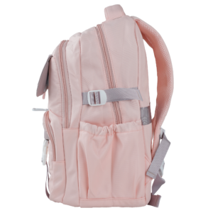 Sac à dos Moyen – Capacité 22L, Robuste | Primaire & Collège | GOLDEN SBM – Rose – Image 3