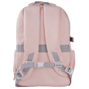 Sac à dos Moyen – Capacité 22L, Robuste | Primaire & Collège | GOLDEN SBM – Rose – Image 4