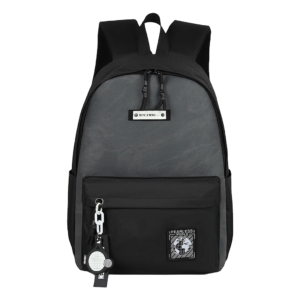 Sac à dos Lycée – 15L, Style Mondo | Collège & Lycée | GOLDEN SBM – Noir – Image 1
