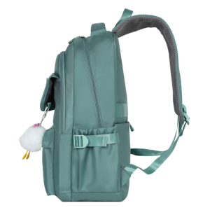 Sac à Dos Adolescent – 19 Litres, Ergonomique | Collège & Lycée | GOLDEN SBM – Vert – Image 6