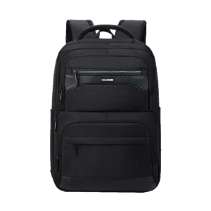 Sac à dos Porte PC – 15 Litres, Compartiment Ordinateur | Scolaire & Bureau | GOLDEN SBM – Noir – Image 1