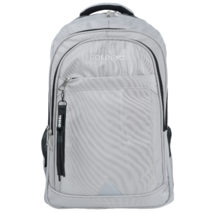Sac à dos Porte PC – 33 Litres, Grande Capacité | Scolaire & Bureau | GOLDEN SBM – Blanc – Image 1