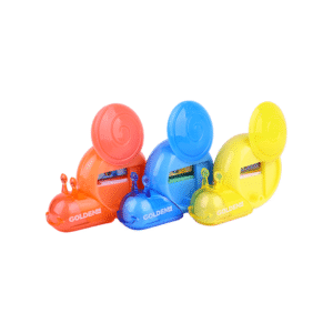 Gomme Taille-Crayon Snails – Pratique et Ergonomique | Maternelle & Primaire | GOLDEN SBM – Escargot – Image 1