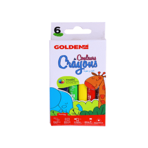 Crayon de Couleur Jungle – Pointe Fine, Design Ludique | Maternelle & Primaire | GOLDEN SBM – Motif Jungle – Image 1
