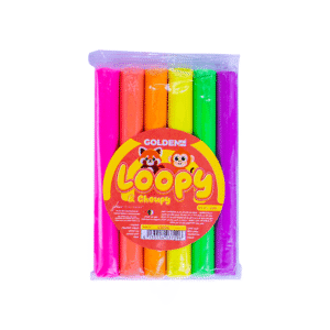 Pâte à modeler Loopy & Smooshy – Texture souple et malléable | Maternelle & Primaire | GOLDEN SBM – Loopy & Smooshy – Image 1