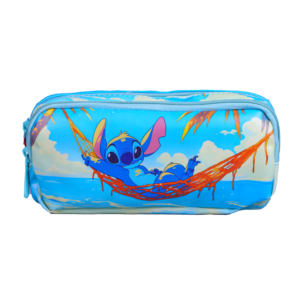 Trousse Rectangulaire Big Stitch – Grand Format | Primaire & Collège | GOLDEN SBM – Stitch Bleu – Image 1