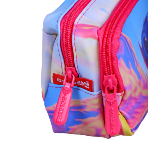 Trousse Rectangulaire Big Stitch – Grand Format | Primaire & Collège | GOLDEN SBM – Rouge / Stitch – Image 2