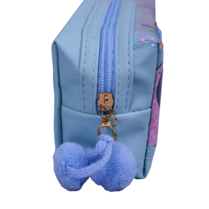 Trousse Rectangulaire Cartoon – Design Pratique | Scolaire & Bureau | GOLDEN SBM – Bleu – Image 3