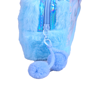 Trousse Rectangulaire Fur-Stitch – Peluche Douce | Maternelle & Primaire | GOLDEN SBM – Bleu / Stitch – Image 3