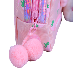 Trousse Rectangulaire Cuty-Bear – Design Adorable | Maternelle & Primaire | GOLDEN SBM – Rose – Image 3