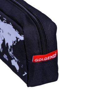 Trousse Rectangulaire MAP – Design Épuré | Scolaire & Bureau | GOLDEN SBM – Noir – Image 2