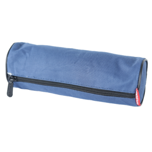 Trousse Ronde – Design Simple | Scolaire & Bureau | GOLDEN SBM – Bleu ciel – Image 1