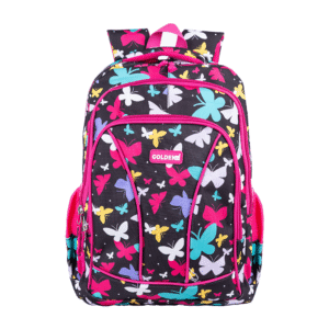 Sac à dos Graffiti – Motif Graffiti, Design Moderne | Scolaire & Bureau | GOLDEN SBM – Rose – Image 1
